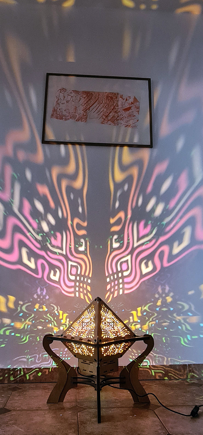 Triple Drop Shadow Lamp