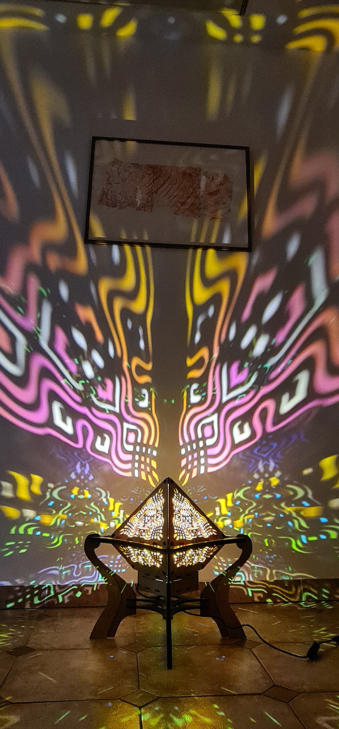 Triple Drop Shadow Lamp