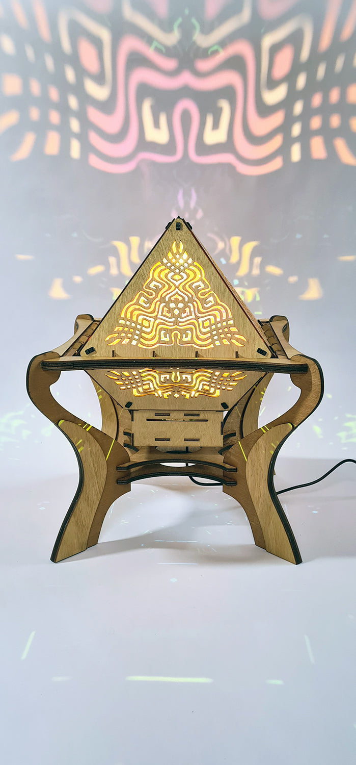 Triple Drop Shadow Lamp