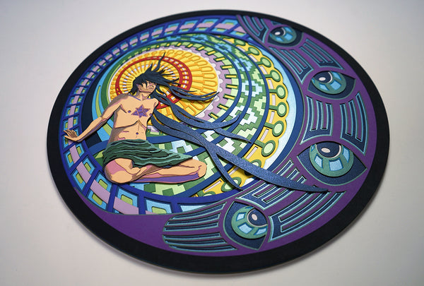 Putnik | Visionary Psychedelic Layered Paper Art - y0y0art
