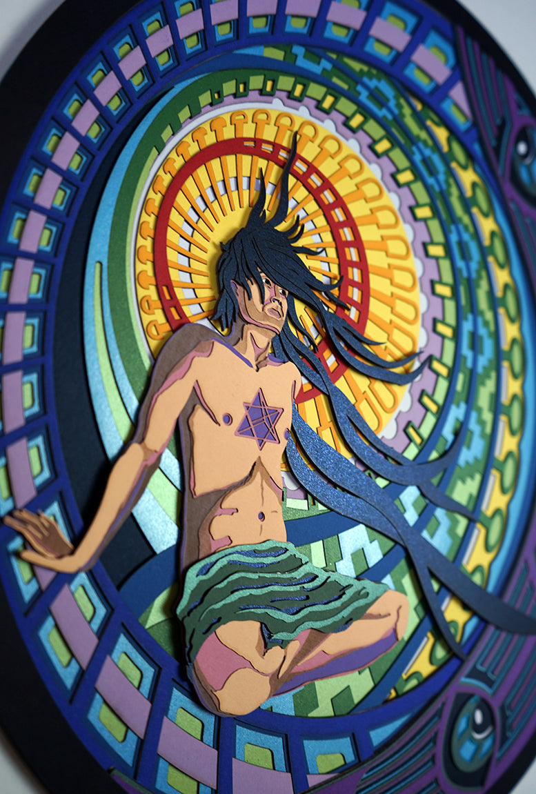 Putnik - limited edition layered paper cut art