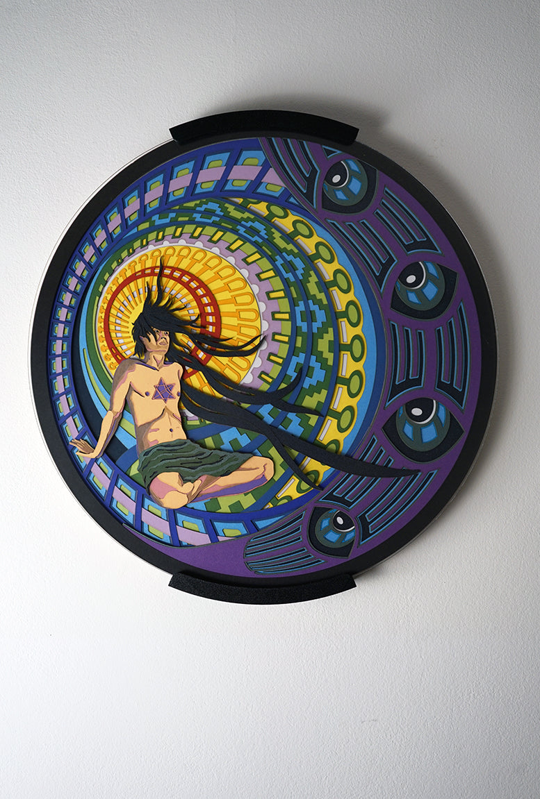 Putnik - limited edition layered paper cut art