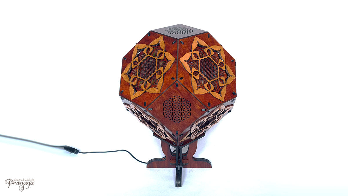 Flower of Life Geometric Shadow Lamp